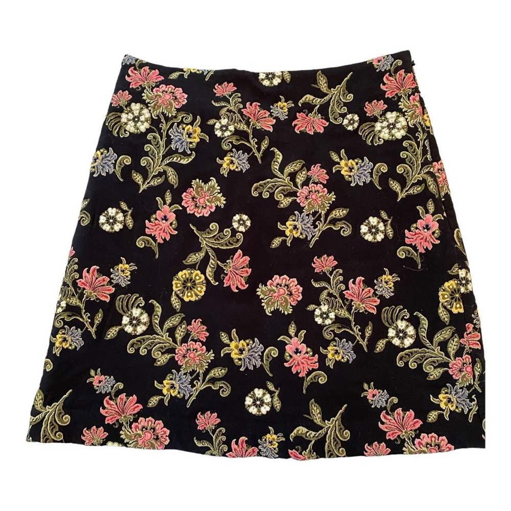 LOFT miniskirt with embroidery